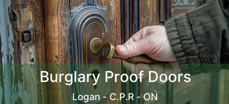  Burglary Proof Doors Logan - C.P.R - ON