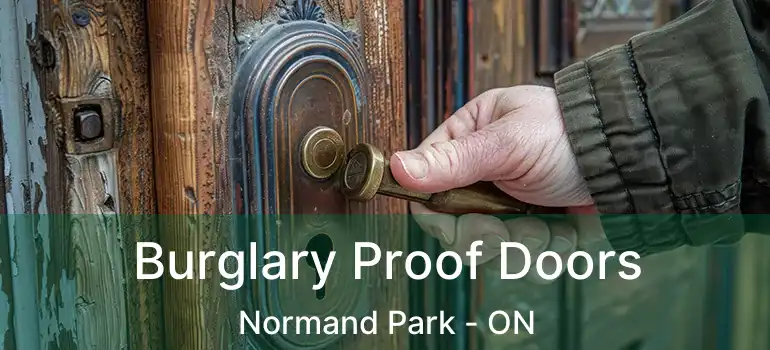  Burglary Proof Doors Normand Park - ON