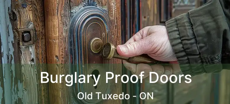  Burglary Proof Doors Old Tuxedo - ON