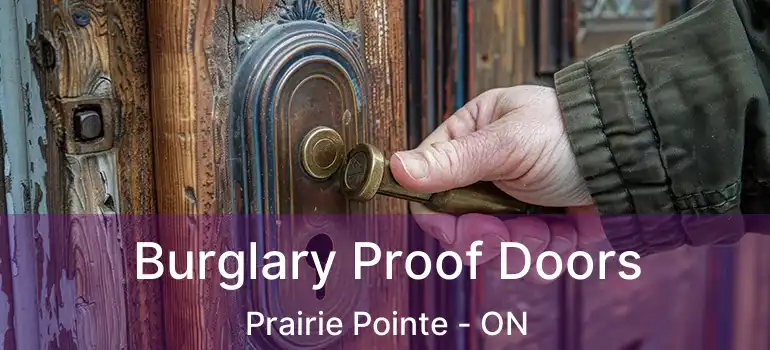  Burglary Proof Doors Prairie Pointe - ON