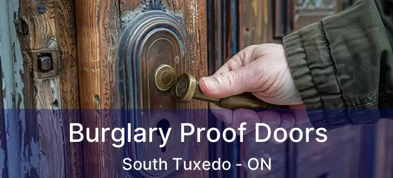  Burglary Proof Doors South Tuxedo - ON