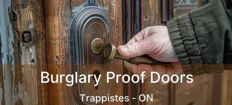  Burglary Proof Doors Trappistes - ON