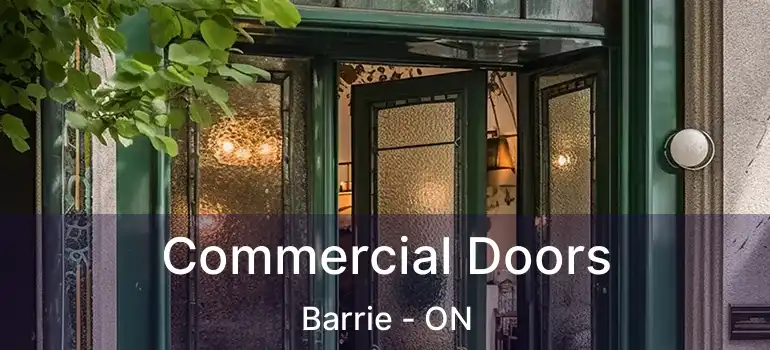  Commercial Doors Barrie - ON