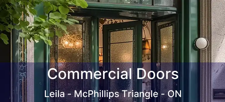  Commercial Doors Leila - McPhillips Triangle - ON