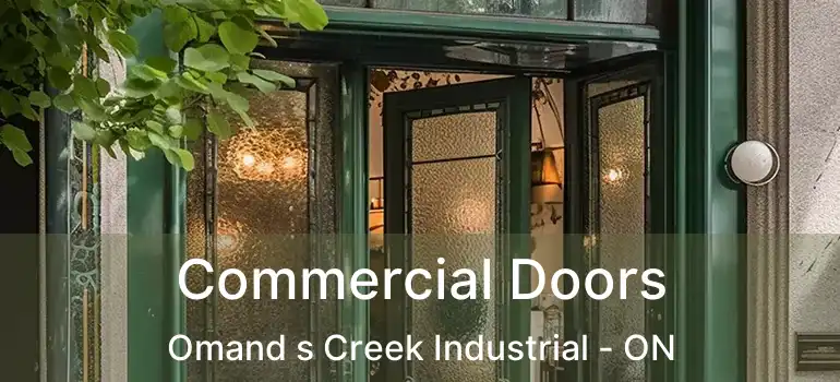  Commercial Doors Omand s Creek Industrial - ON