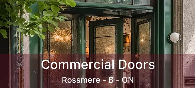  Commercial Doors Rossmere - B - ON