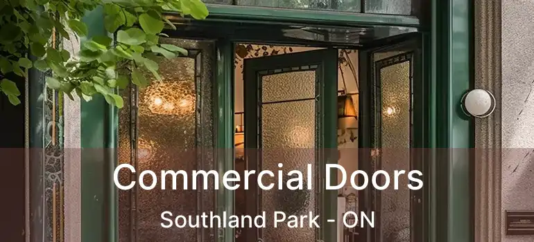  Commercial Doors Southland Park - ON