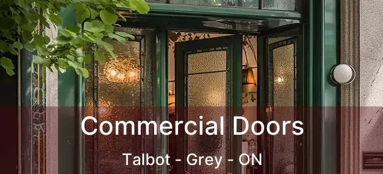  Commercial Doors Talbot - Grey - ON