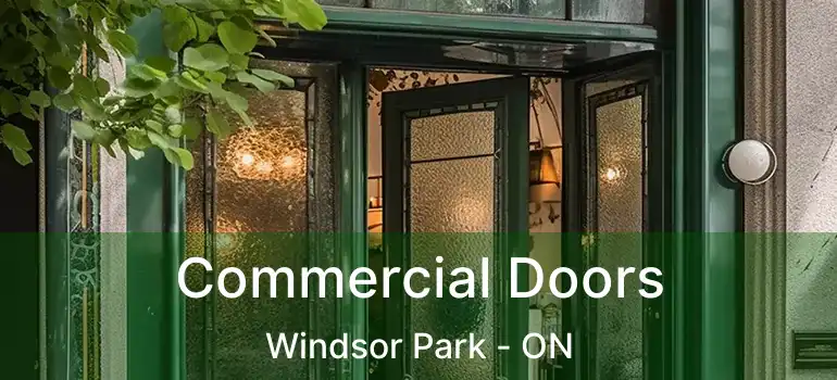  Commercial Doors Windsor Park - ON