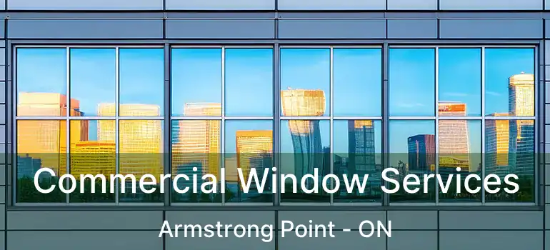  Commercial Window Services Armstrong Point - ON
