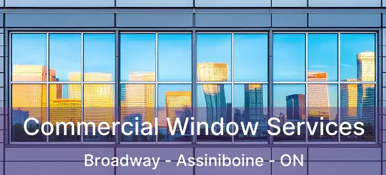  Commercial Window Services Broadway - Assiniboine - ON