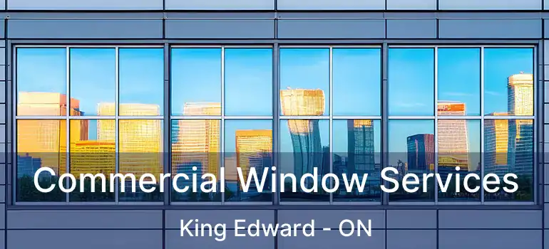  Commercial Window Services King Edward - ON