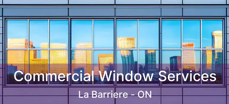  Commercial Window Services La Barriere - ON