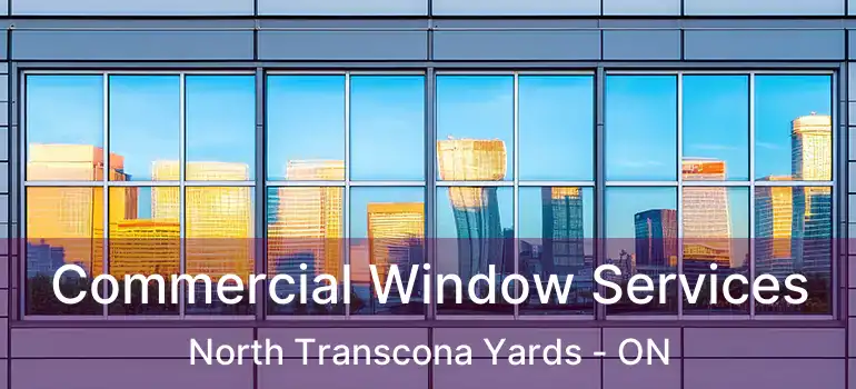  Commercial Window Services North Transcona Yards - ON