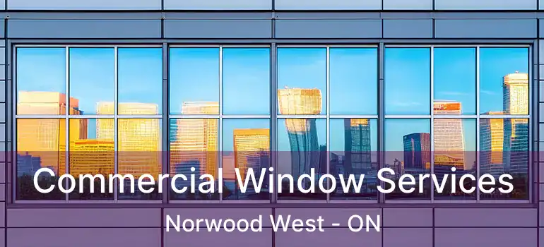  Commercial Window Services Norwood West - ON