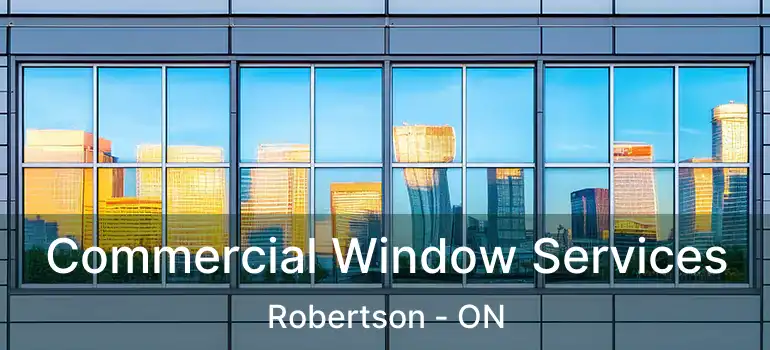  Commercial Window Services Robertson - ON