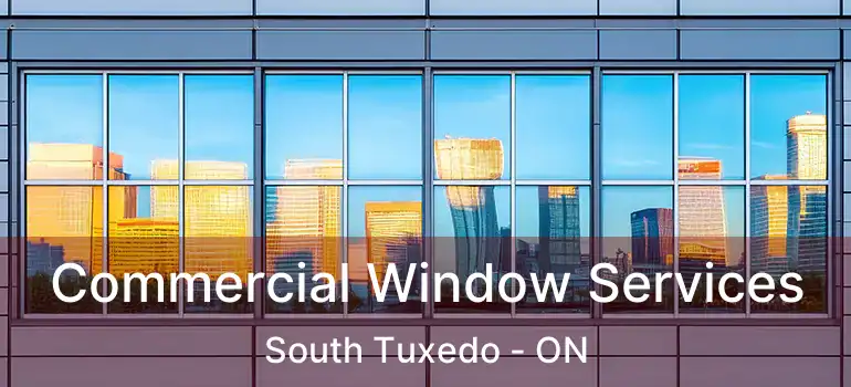  Commercial Window Services South Tuxedo - ON