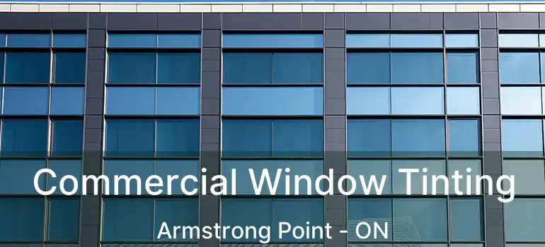  Commercial Window Tinting Armstrong Point - ON
