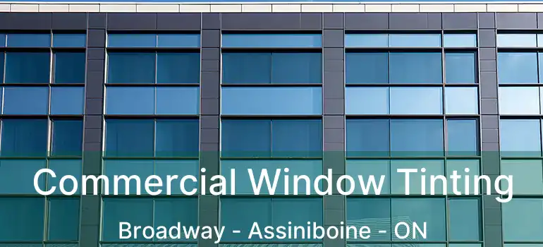  Commercial Window Tinting Broadway - Assiniboine - ON