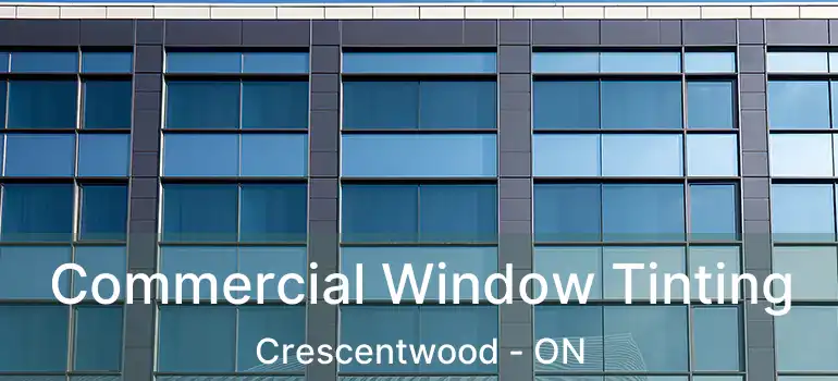  Commercial Window Tinting Crescentwood - ON