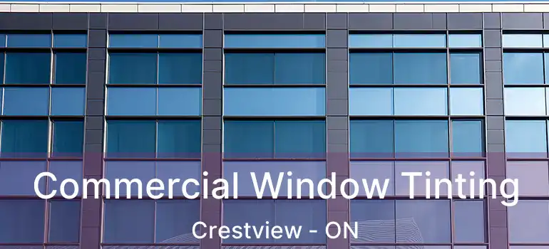  Commercial Window Tinting Crestview - ON