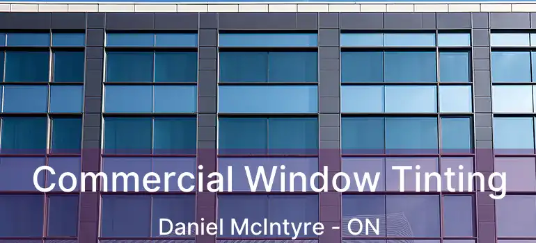  Commercial Window Tinting Daniel McIntyre - ON