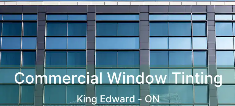  Commercial Window Tinting King Edward - ON