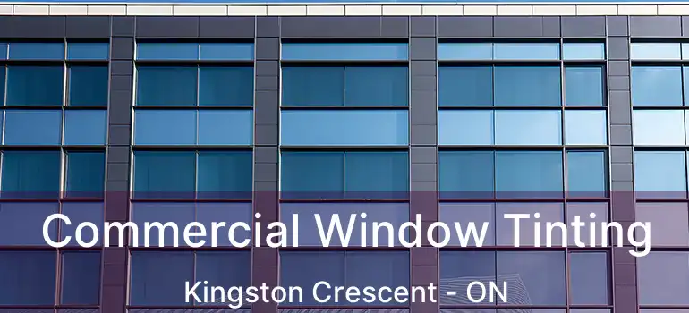  Commercial Window Tinting Kingston Crescent - ON