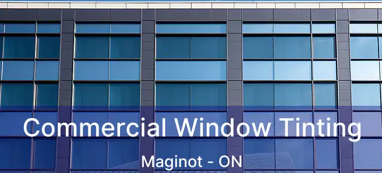  Commercial Window Tinting Maginot - ON