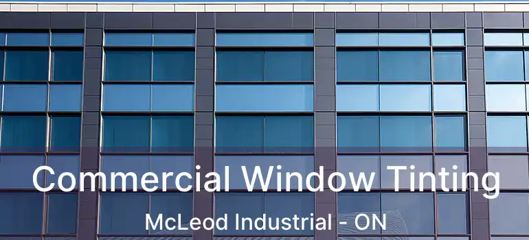  Commercial Window Tinting McLeod Industrial - ON