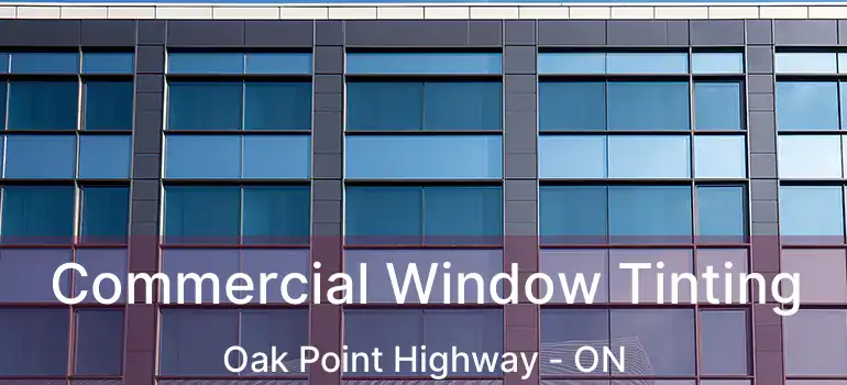  Commercial Window Tinting Oak Point Highway - ON