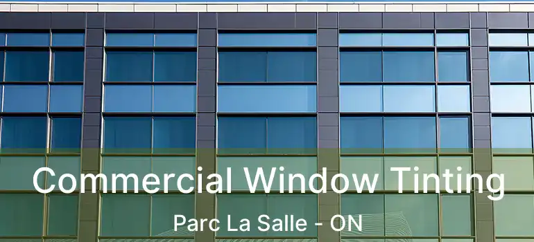  Commercial Window Tinting Parc La Salle - ON