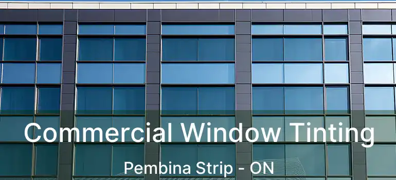  Commercial Window Tinting Pembina Strip - ON