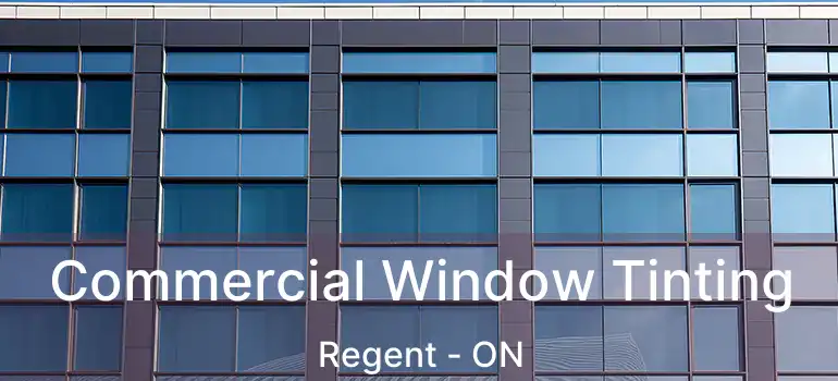  Commercial Window Tinting Regent - ON
