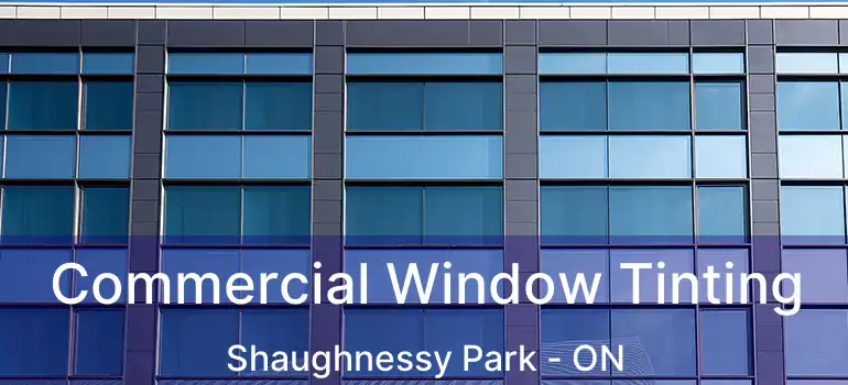  Commercial Window Tinting Shaughnessy Park - ON