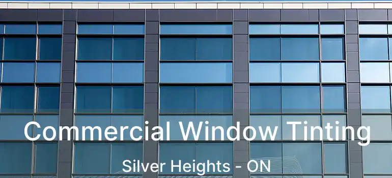  Commercial Window Tinting Silver Heights - ON