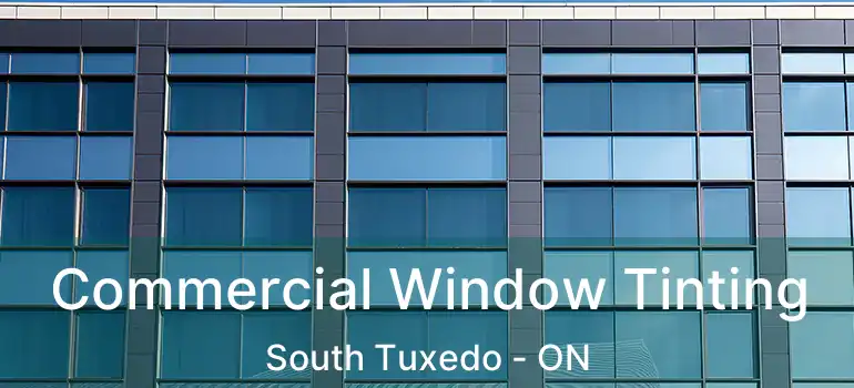  Commercial Window Tinting South Tuxedo - ON