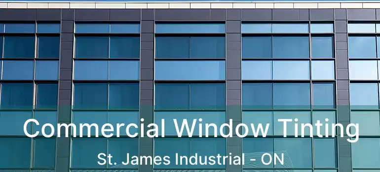  Commercial Window Tinting St. James Industrial - ON