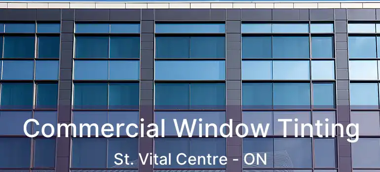  Commercial Window Tinting St. Vital Centre - ON