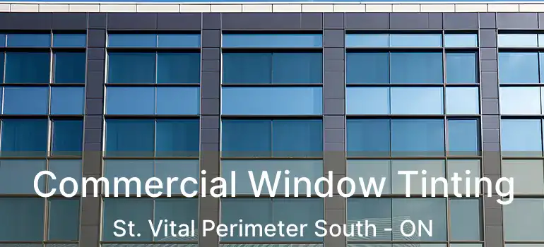  Commercial Window Tinting St. Vital Perimeter South - ON