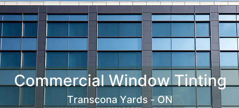  Commercial Window Tinting Transcona Yards - ON