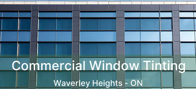  Commercial Window Tinting Waverley Heights - ON