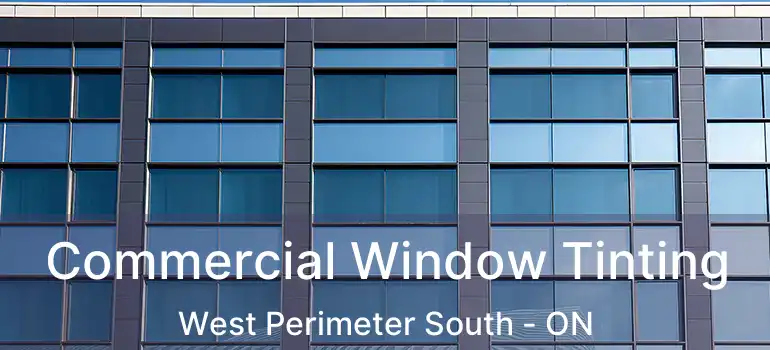  Commercial Window Tinting West Perimeter South - ON
