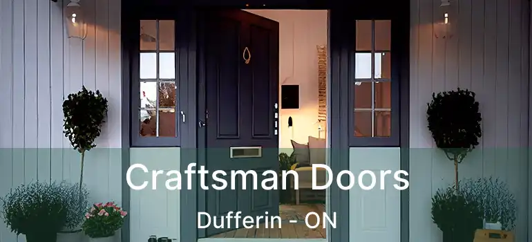  Craftsman Doors Dufferin - ON