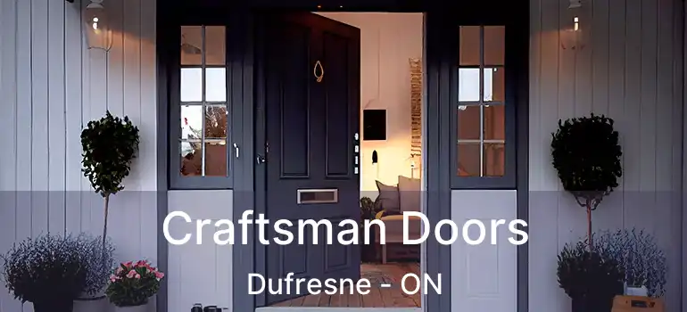  Craftsman Doors Dufresne - ON