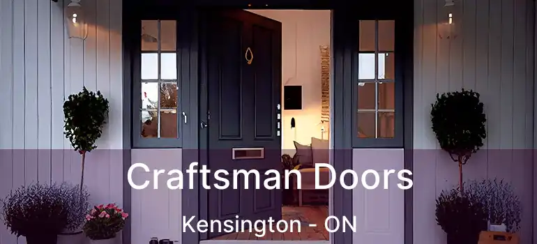  Craftsman Doors Kensington - ON