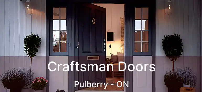  Craftsman Doors Pulberry - ON