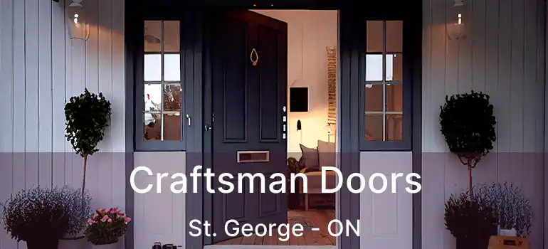  Craftsman Doors St. George - ON