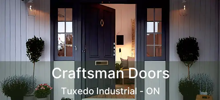 Craftsman Doors Tuxedo Industrial - ON