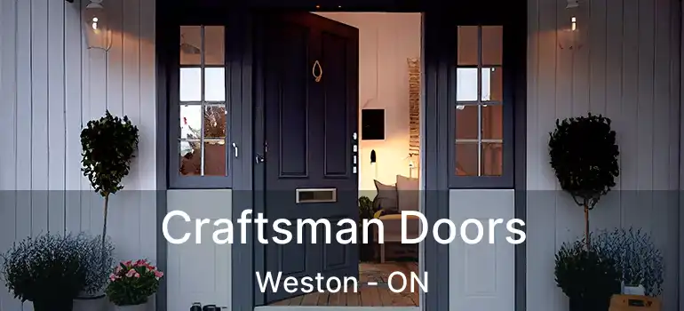  Craftsman Doors Weston - ON